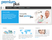 Tablet Screenshot of premiumplushk.com